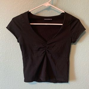 Brandy Melville fitted black tee